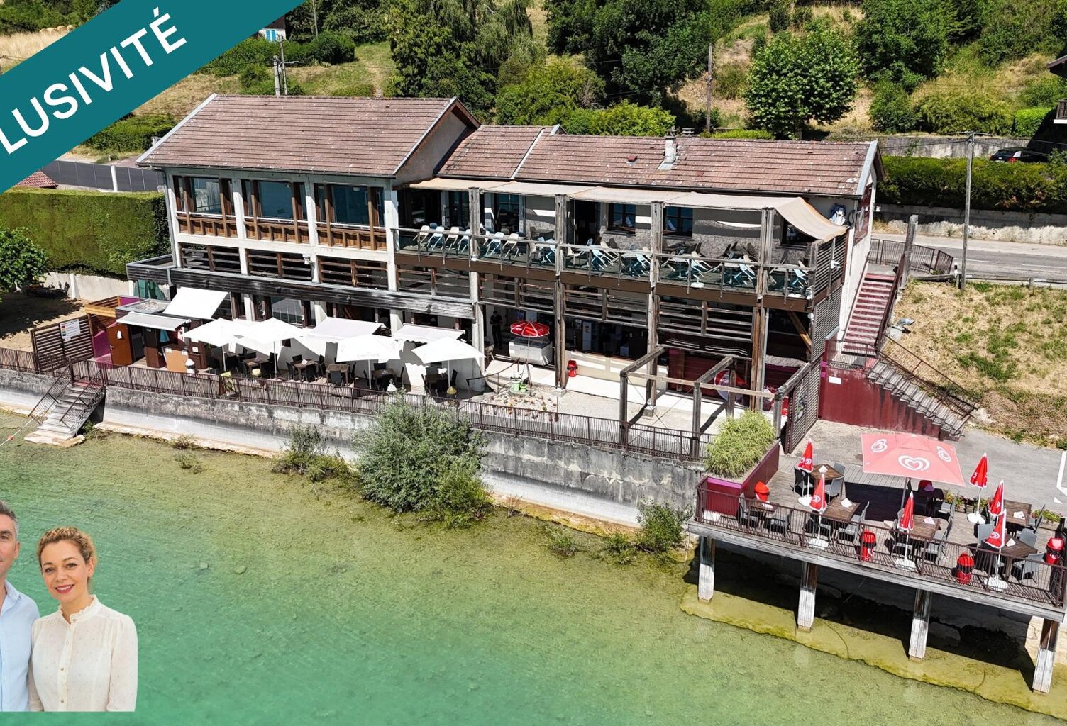 À deux pas du lac de Paladru, restaurant avec terrasse et logement de fonction  Une opportunité rare dans un secteur touristique recherché ! — photo 1