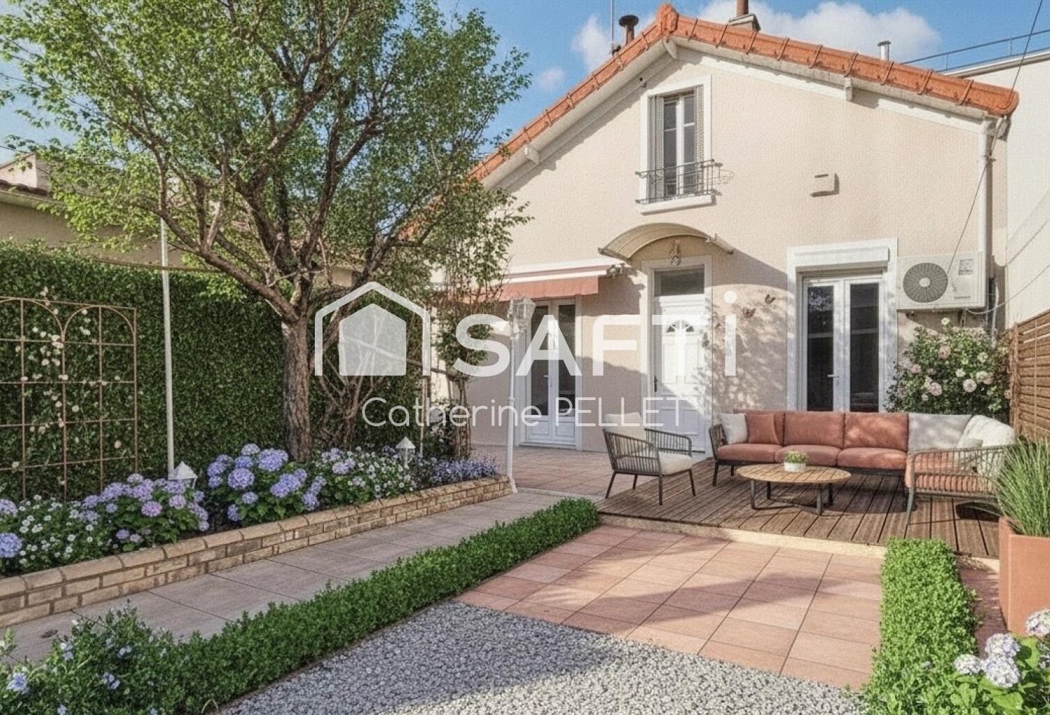 Maison familiale avec jardin, garage et sous-sol aménagé — photo 1