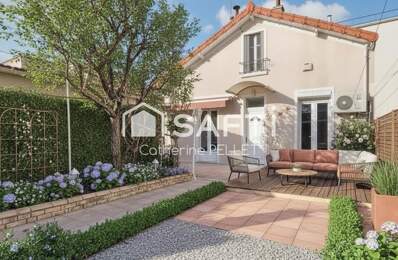Maison familiale avec jardin, garage et sous-sol aménagé — photo du bien
