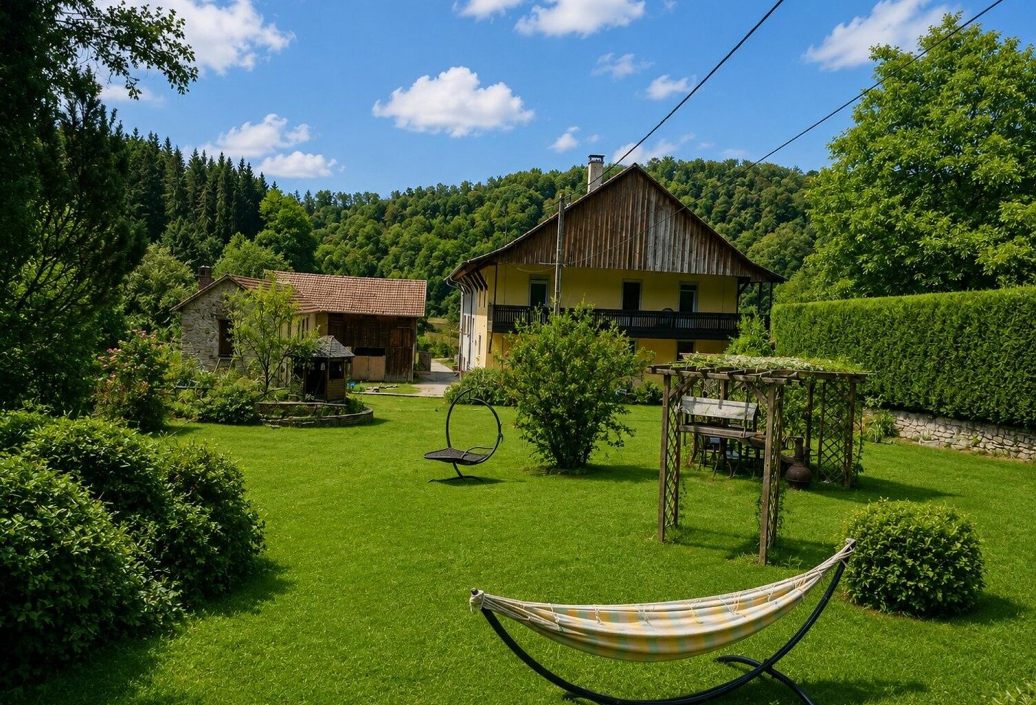 Propriété équestre de caractère  5,46 hectares  Gîtes insolites & installations équestres — photo 1