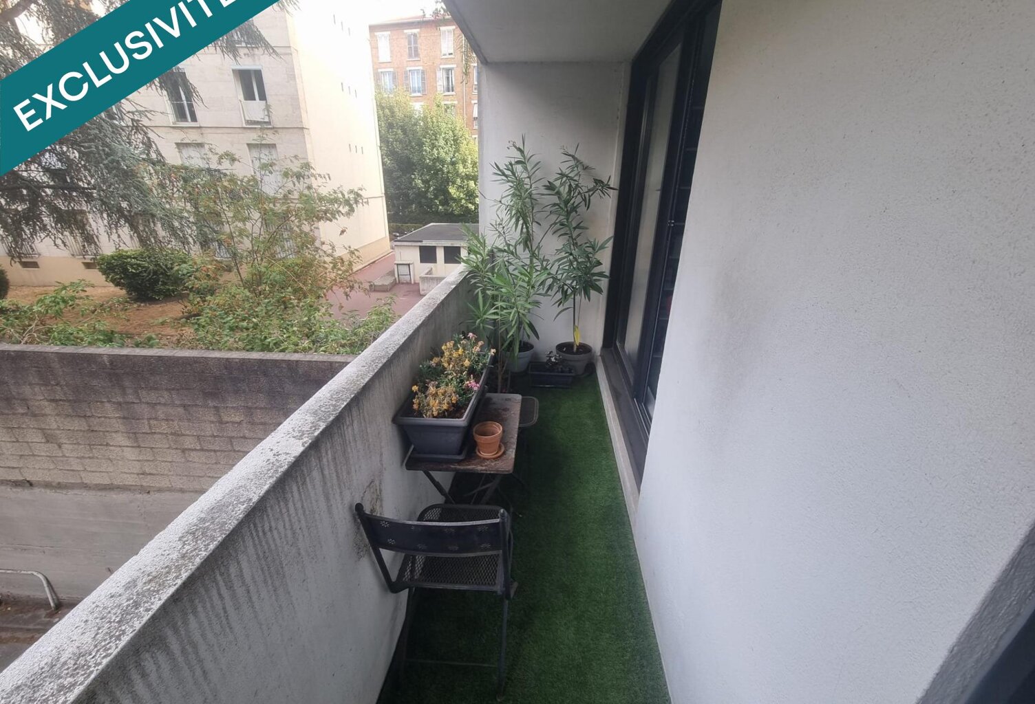 Studio 33 m² avec balcon filant, proche métro — photo 1