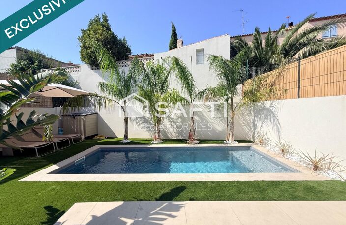 PERPIGNAN, PORTE D ESPAGNE, BELLE VILLA NEUVE, PISCINE ET GARAGE — photo 2
