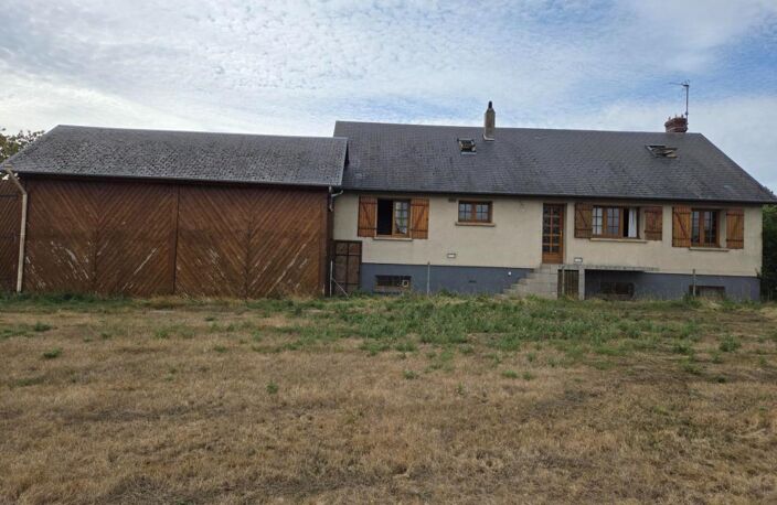 Maison de 145 M2 avec 5 chambres, grand sous-sol,  carport de 44 M2 et une dépendance de 40 M2 à SAINT LEGER DE RÔTES — photo 4