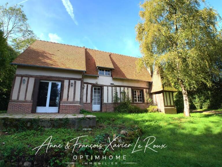 Maison de caractère à vendre 8 pièces 4 chambres à BAILLEUL LA VALLEE sur un terrain de 1 hectare — photo 1