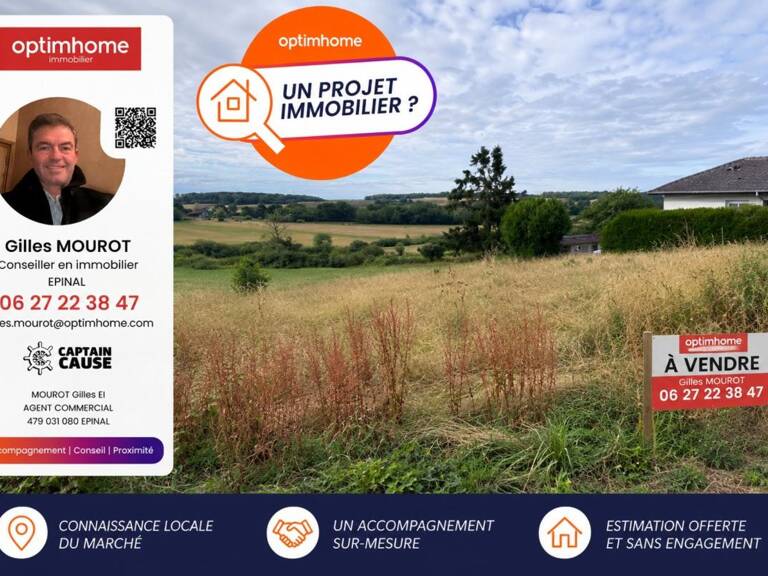 COUP DE CŒUR À HAROL (88270) – TERRAIN D’EXCEPTION 1 049 m² — photo 1