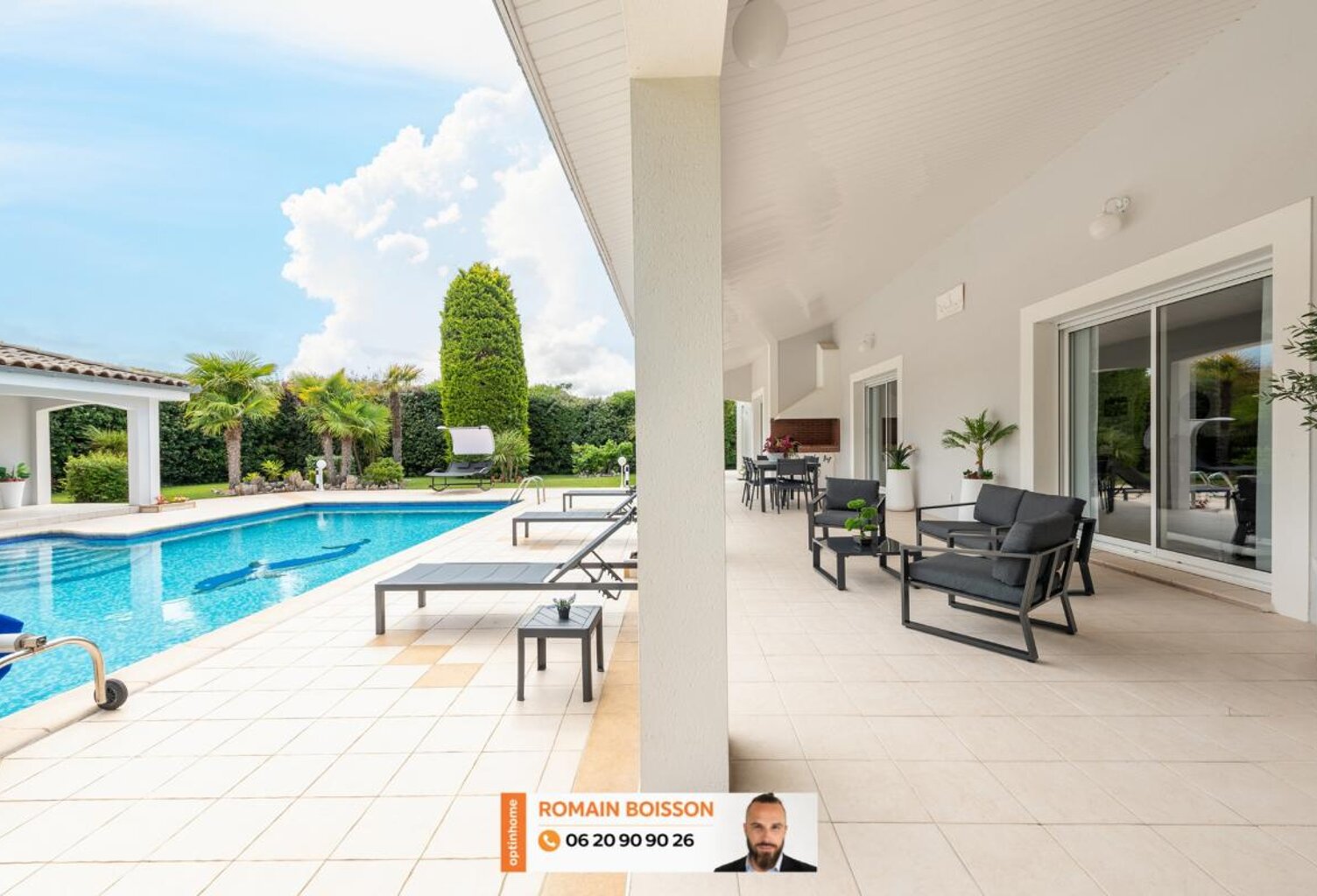 COUP DE CŒUR GARANTI : 285 m² DE PRESTATIONS HAUT DE GAMME, PISCINE CARRELÉE, POOL HOUSE ET INTIMITÉ TOTALE — photo 1