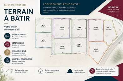 Terrain  69900 €