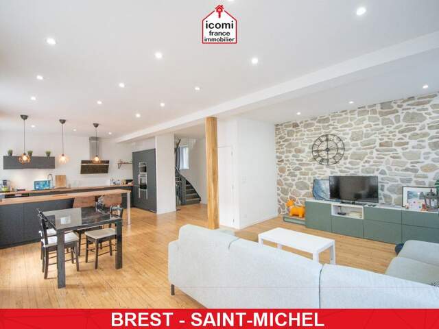 FINISTERE - Brest (29200) - A VENDRE – DUPLEX T4 – DPE C – AUCUN TRAVAUX A PREVOIR – 3 CHAMBRES POSSIBLES – GARAGE – EMPLACEMENT IDEAL — photo du bien