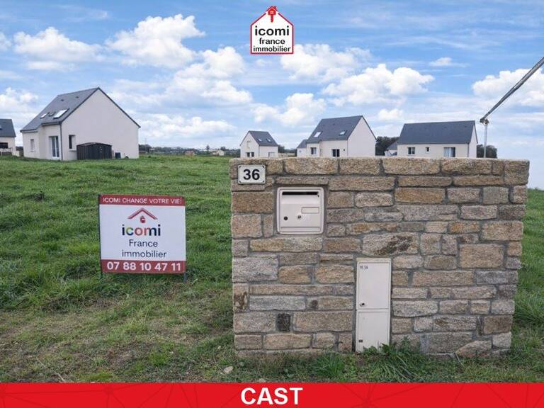 FINISTERE - Cast (29150) - A VENDRE - TERRAIN CONSTRUCTIBLE - VIABILISE - 394 M2 - AU BOURG DE CAST- BELLE OPPORTUNITE — photo 1
