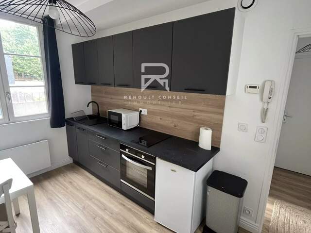 T1 meublé Rouen droite — photo du bien