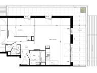 Appartement T3 neuf avec grande terrasse — photo 4