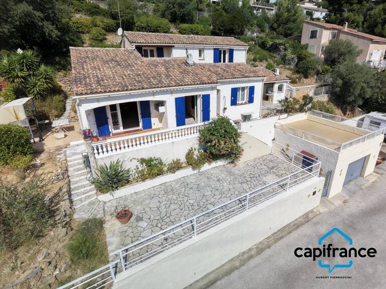 83 Toulon 4 chemins/le Baou, Villa 118m2 ( et plus de 35  m2 buanderie, annexe) vue mer calme 6 pieces 1053 m2 — photo 1