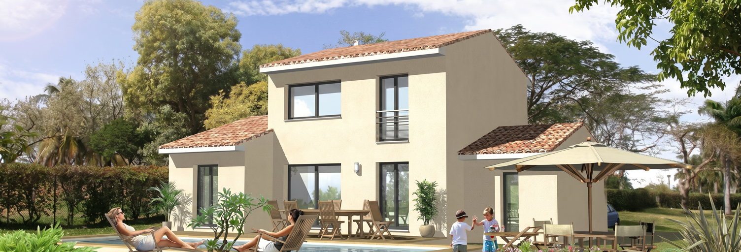 Maison 100 m² à construire La Bastidonne (84120)