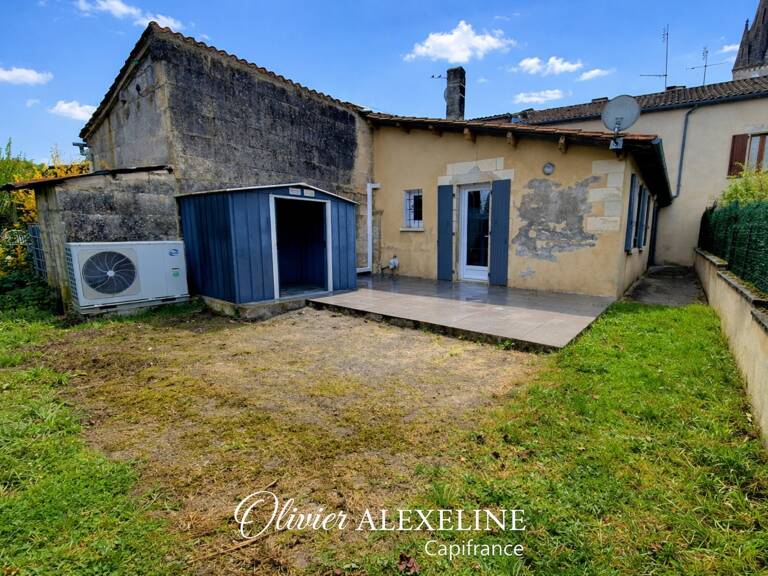 Maison de bourg à Verteillac (24) - 85M² - 5 Pièces - 3 Chambres - Jardin — photo 1