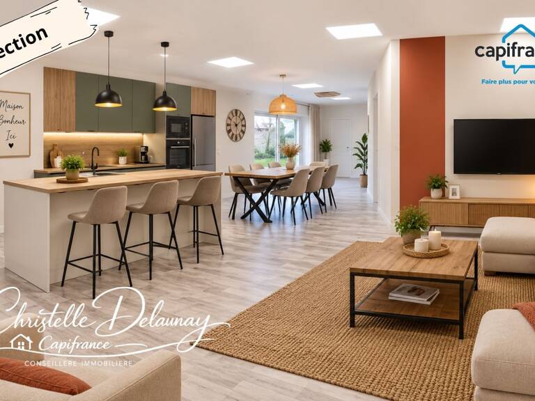 Maison atypique entièrement rénovée – 130 m² – Bierné-les-Villages — photo 1
