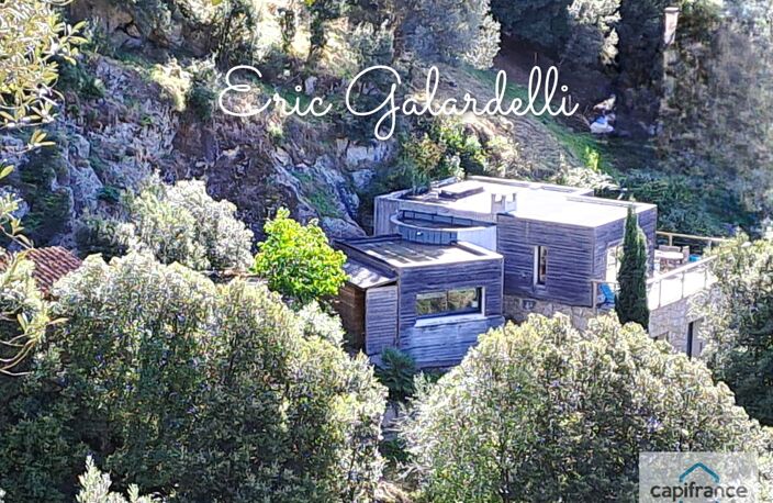 EXCEPTIONNEL A VENDRE :Maison d’architecte bioclimatique 6 pièces  avec atelier d'artiste — 138+17 m² — magnifique vue vallée, entre mer et montagne à Sainte Lucie de Tallano  (20)A voir absolument! — photo 2