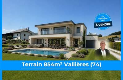 Superbe parcelle constructible de 854m² proche du Château de Chitry 74 VALLIERES — photo du bien