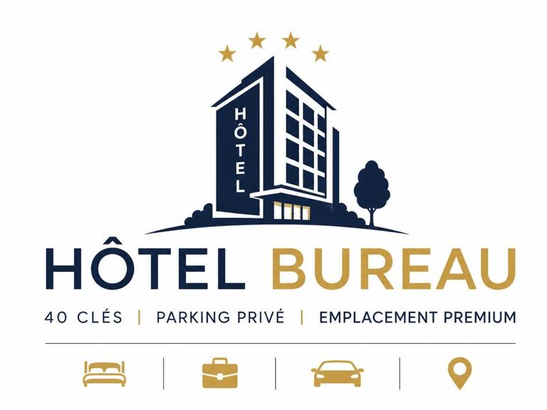Hôtel 40 clés – Murs & Fonds indissociables – Emplacement stratégique aux portes de Lyon  3 350 000€ — photo 1
