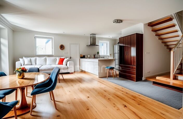 Quimper (29) - Maison centre ville de 75,21 m² habitable - 124 m² utiles - Terrasse - Double garage — photo 4