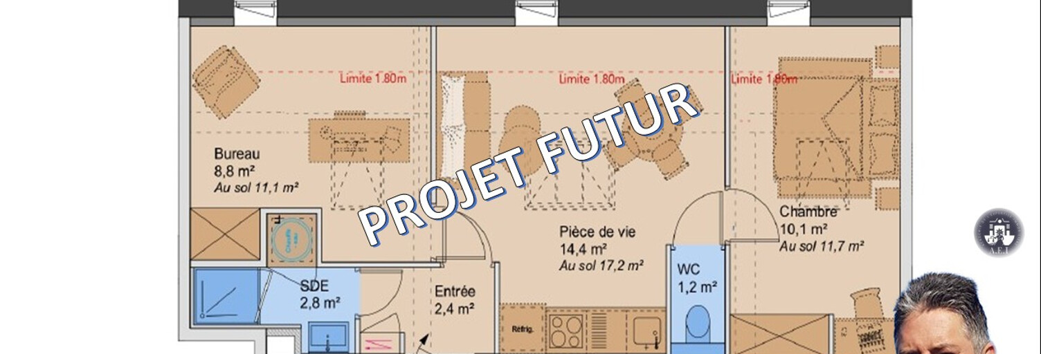 Appartement 2 Pièces 39 m² à vendre à Lyon 3 (69003)