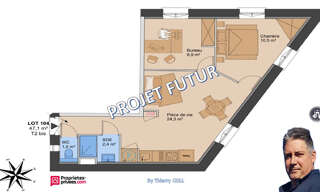 Appartement 3 Pièces 47 m² à vendre à Lyon 3 (69003)