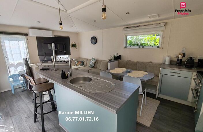 MARCILLY SUR EURE 27810 Mobil home aménagé et équipé - Terrasse en bois couverte (en cours de finition) - Terrain - 93 000  HAI — photo 3