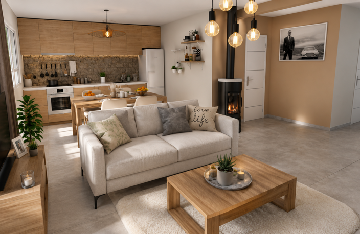 Maison évolutive jusqu’à 122 m² – terrain 451 m² – Dombasle-sur-Meurthe — photo 4