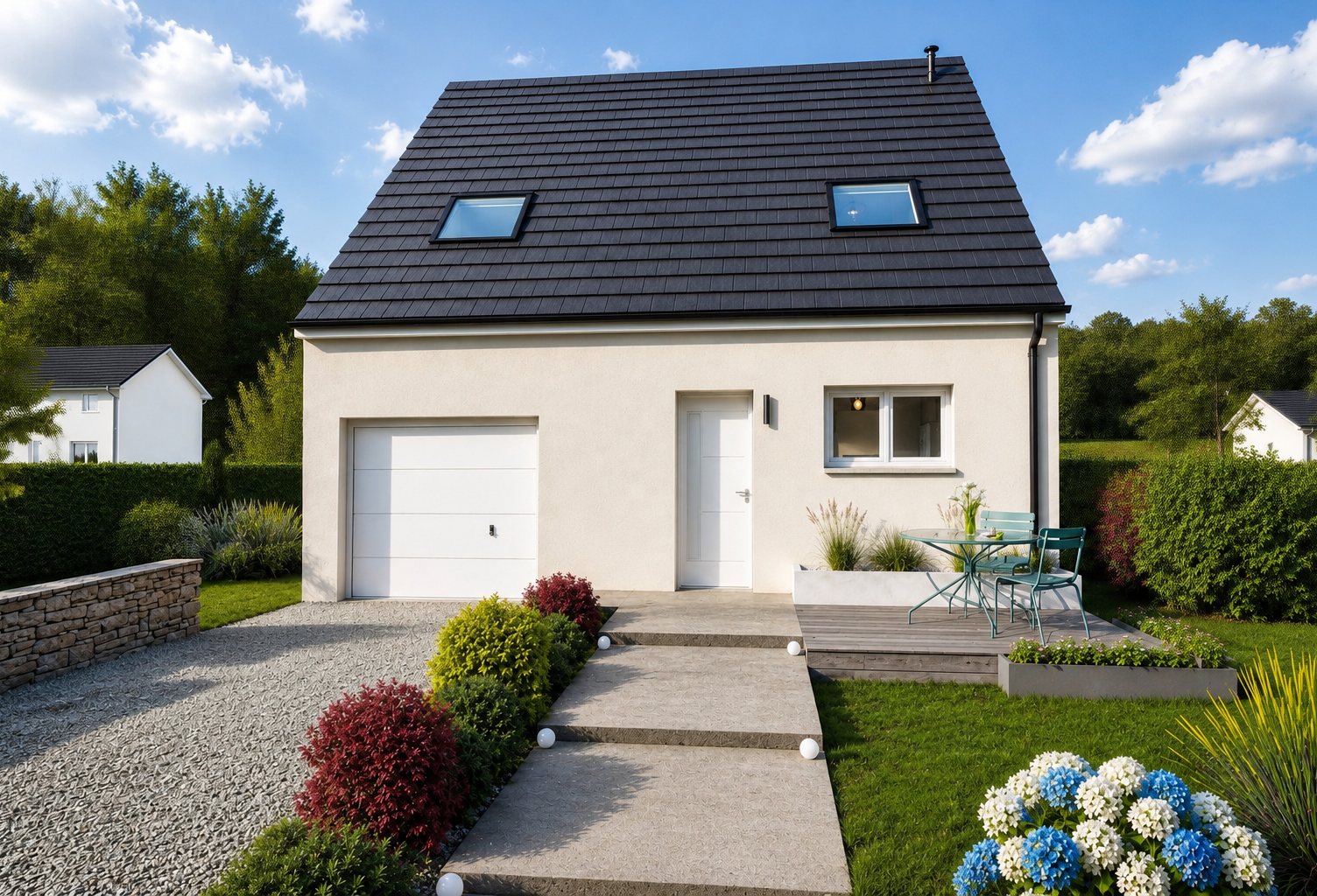 Maison 4 chambres + garage sur terrain 775 m² – Haraucourt — photo 1