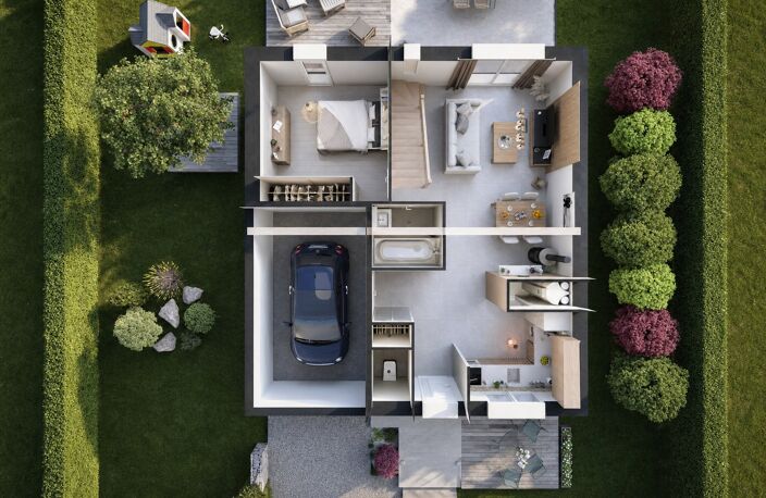Maison 4 chambres + garage sur terrain 775 m² – Haraucourt — photo 5