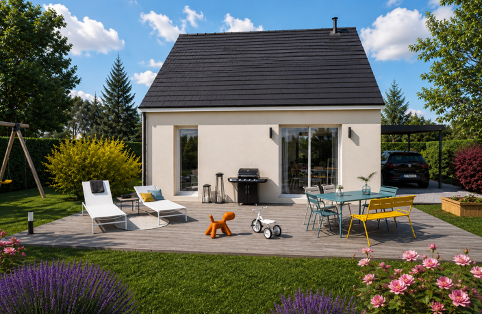 Maison évolutive jusqu'à 72 m² + terrain 563 m² – Moncel-sur-Seille — photo 2