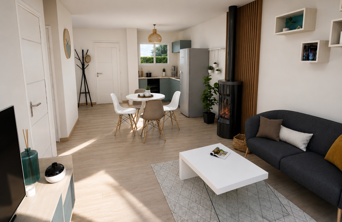 Maison évolutive jusqu'à 72 m² + terrain 563 m² – Moncel-sur-Seille — photo 4