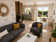 Maison plain-pied 3 chambres + garage – terrain 563 m² – Moncel-sur-Seille — photo 4