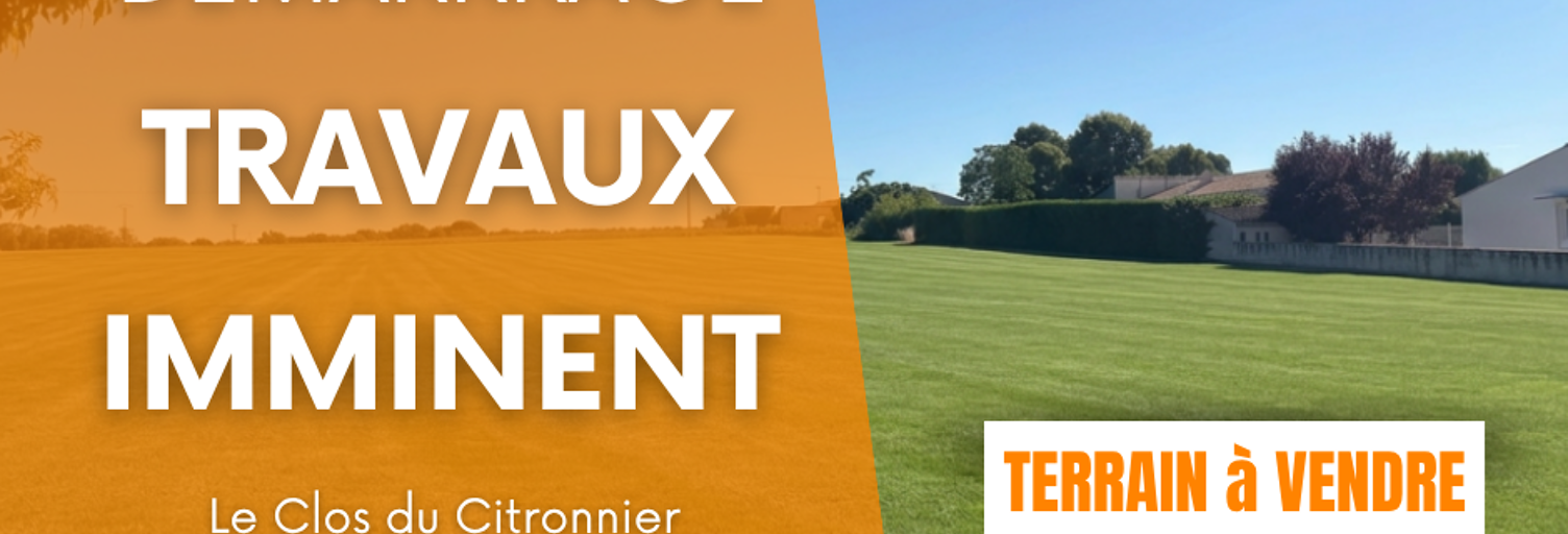 Terrain  520 m² à vendre à Rochefort (17300)