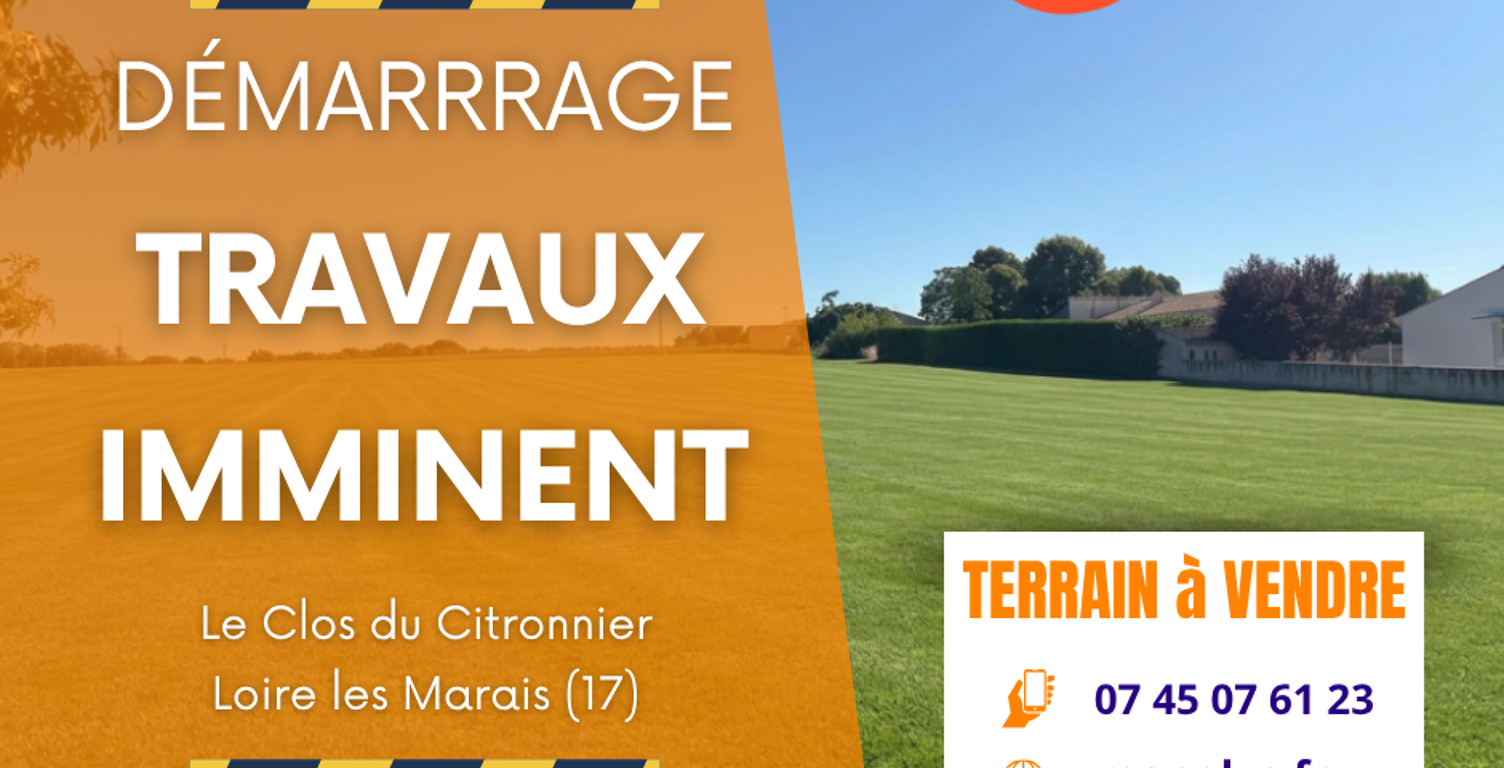 Terrain viabilisé à vendre proche de Rochefort — photo 1