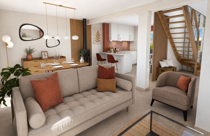 Maison 3 chambres 4 pans + terrain 668 m² – Arracourt — photo 3