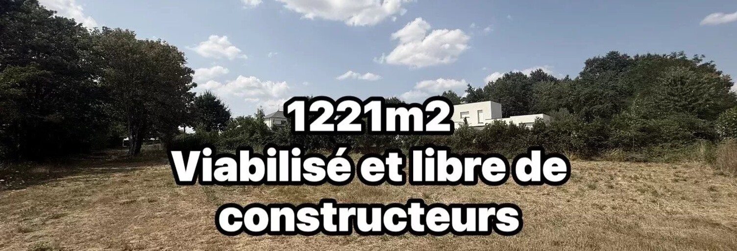 Terrain  1221 m² à vendre à Bourgbarré (35230)