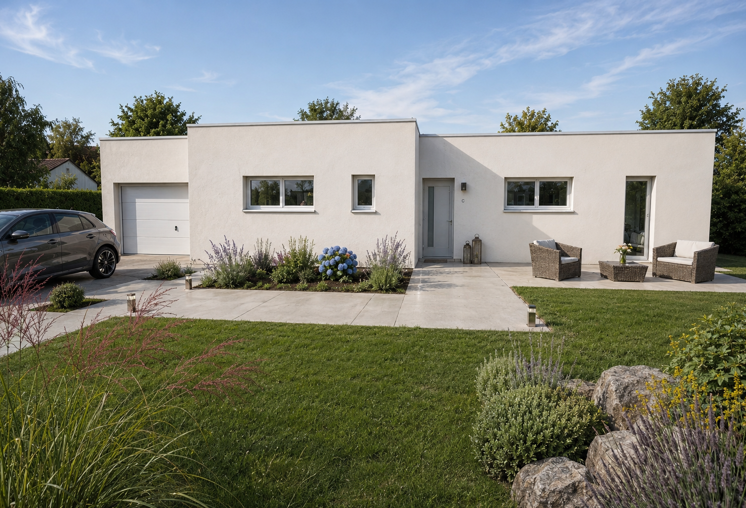 Maison contemporaine 3 chambres + grand garage – terrain 871 m² – Arracourt — photo 1