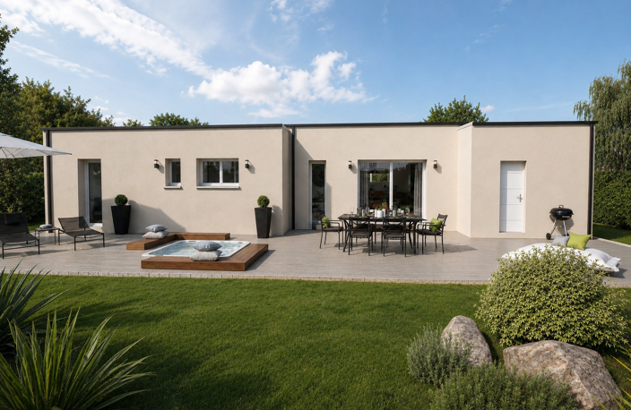 Maison contemporaine 3 chambres + grand garage – terrain 871 m² – Arracourt — photo 2