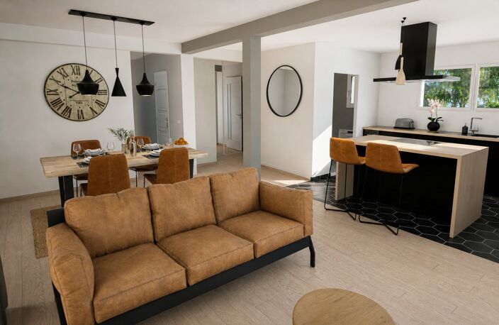 Maison contemporaine 3 chambres + grand garage – terrain 871 m² – Arracourt — photo 3