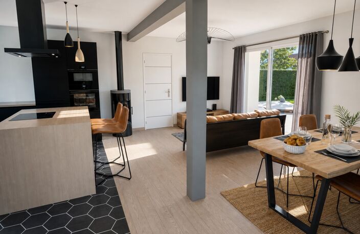 Maison contemporaine 3 chambres + grand garage – terrain 871 m² – Arracourt — photo 4
