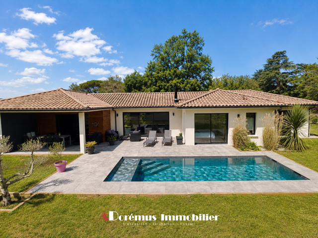 BOULIAC   VILLA CONTEMPORAINE DE 2023 AVEC PISCINE, 4 CHAMBR — photo du bien