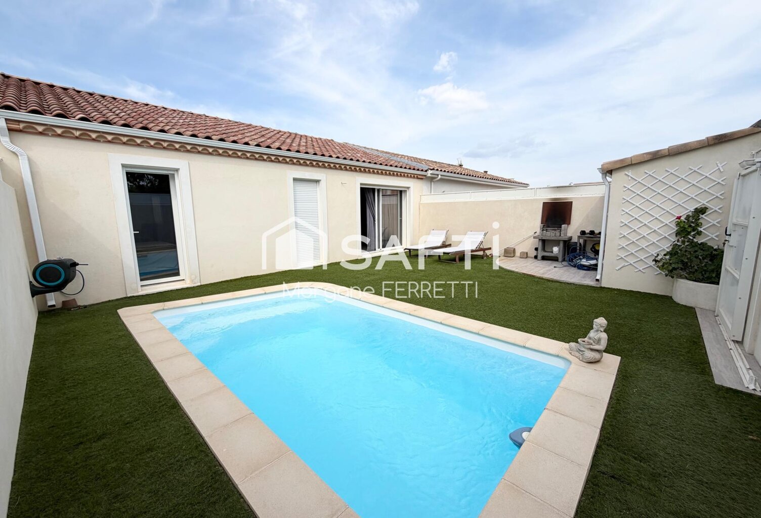 MAISON 90 M² AVEC PISCINE SUR TERRAIN DE 230 M² — photo 1