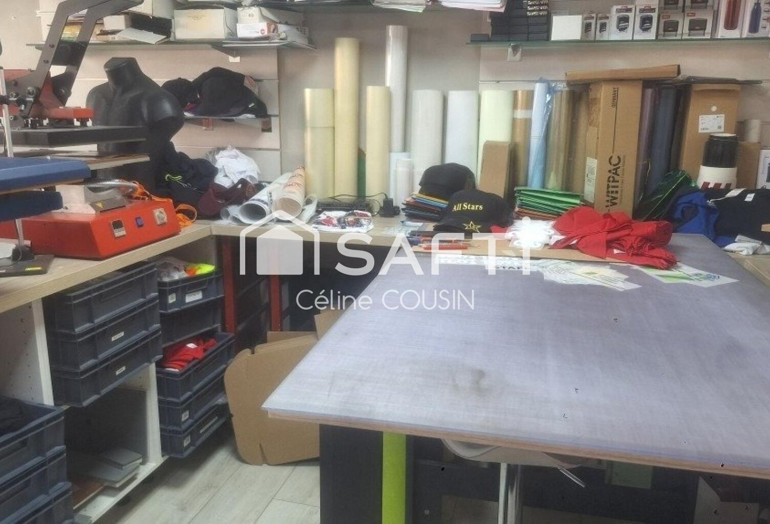 Fonds de commerce Gravure Laser, Flocage Textile, Sérigraphie — photo 1