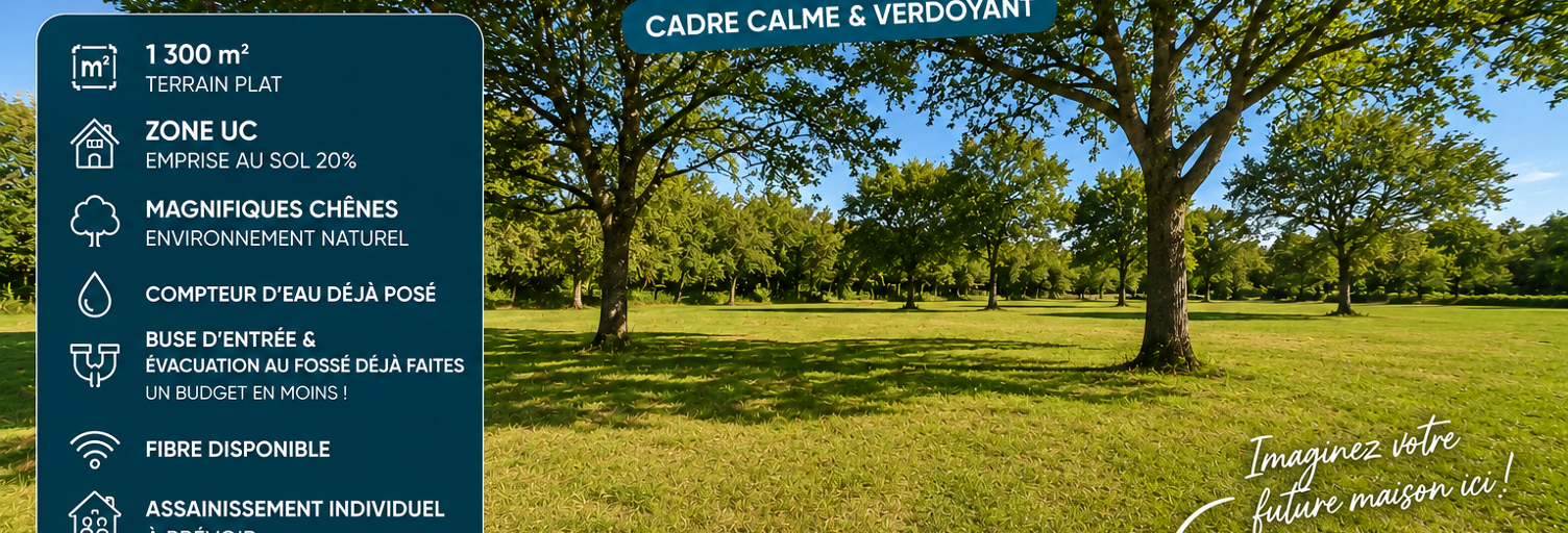 Terrain  1324 m² à vendre à Montaigut-sur-Save (31530)