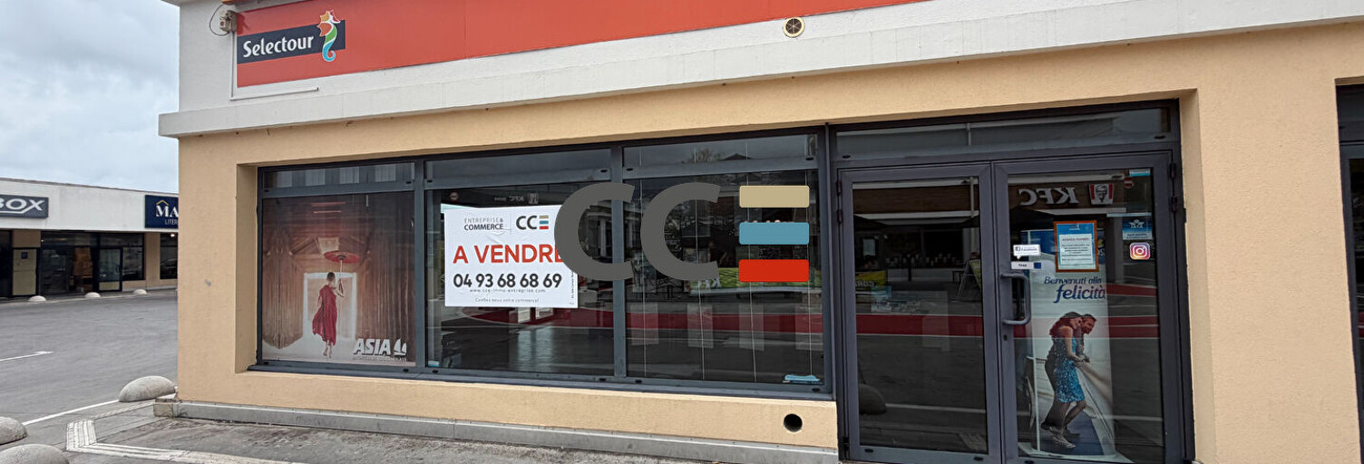 Commerce  55 m² à vendre à Grasse (06130)