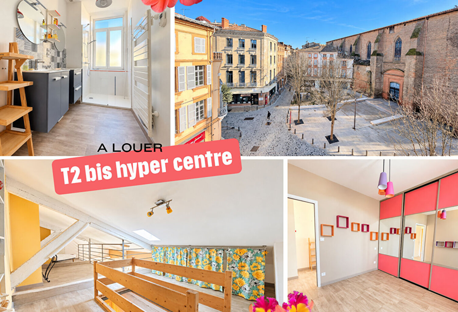 Appartement Montauban   2 piece(s)  59.57 m2 — photo 1