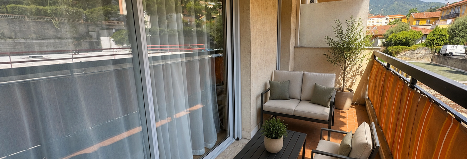Appartement 1 Pièce 32 m² à vendre à Menton (06500)