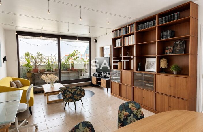 Paris 15 - 106 m²- 4 CH, terrasse 15 m², accès handicapé, cave et parking — photo 2