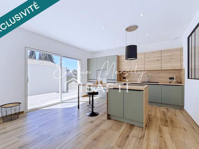 Maison 105 m²  3 chambres  Grande pièce de vie lumineuse — photo du bien