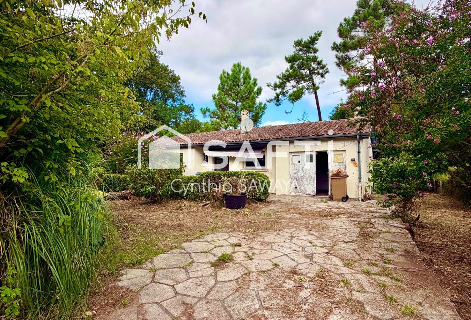 Maison à rénover ou démolir sur belle grande parcelle au calme — photo 1